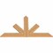 Ekena Millwork Saratoga Timber Gable Bracket, Western Red Cedar, 60"W x 35"H x 1 1/2"D x 5 1/2"F, 14/12 Pitch GBW060X35X0206SAR00SWR - alternate 3